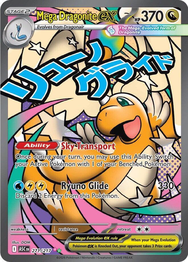 Mega Dragonite ex #271 fra Ascended Heroes